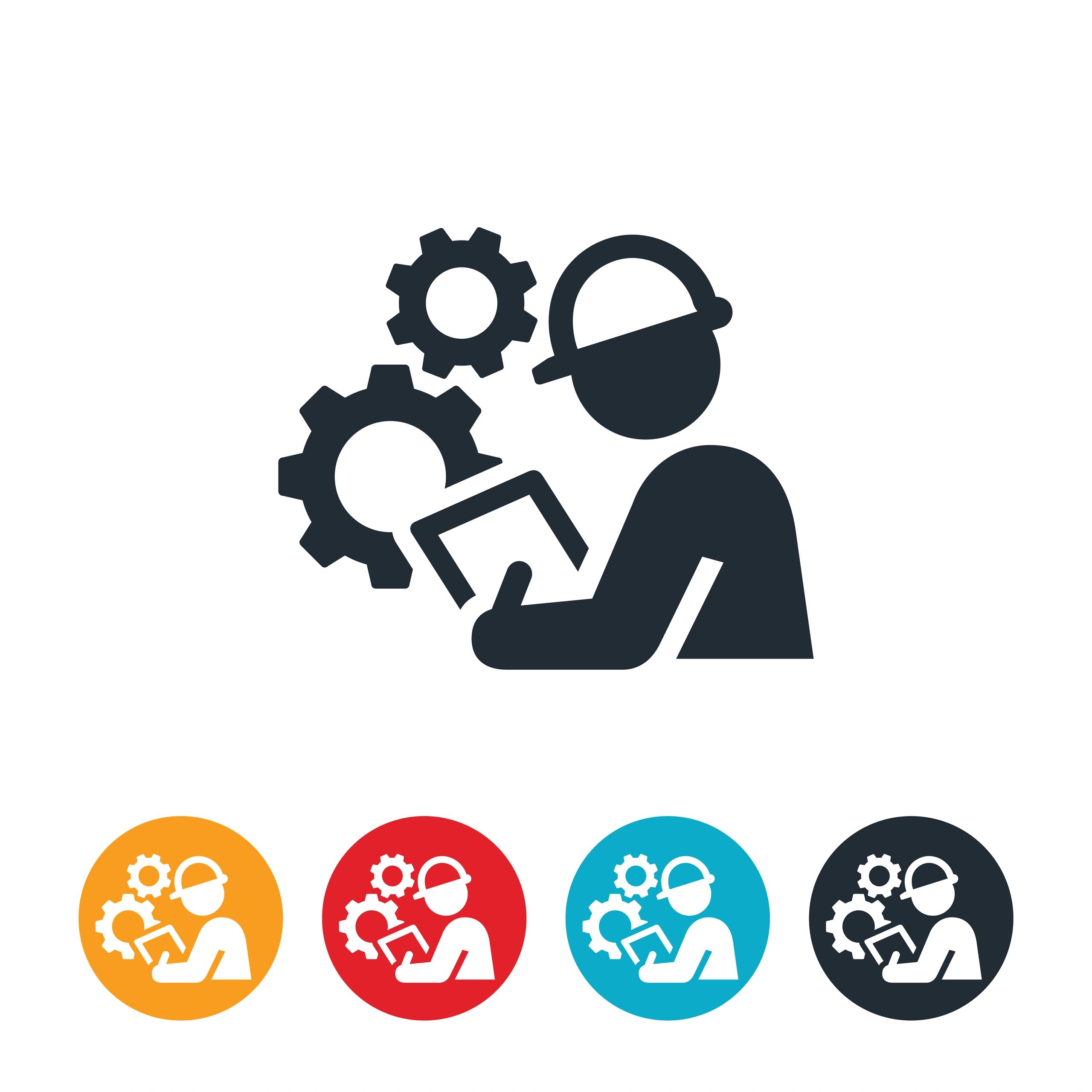 quality assurance engineer icon modern